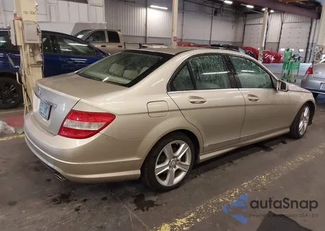 2011 Mercedes-Benz C 300 Sport из США, поврежденный, VIN WDDGF5EB4BA474413